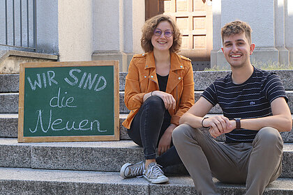 Tabea Maillet und Maximilian Magiera verstärken seit 1. September die Jugendseelsorge in Stuttgart