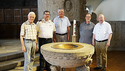 Der Vorstand der ACK Stuttgart in der Gaisburger Kirche